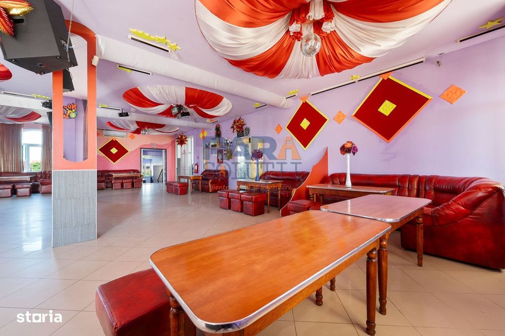 Spatiu comercial 1900 mp construiți, 3 niveluri, complet utilat