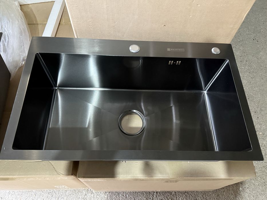 Кухонная мойка нерж.сталь