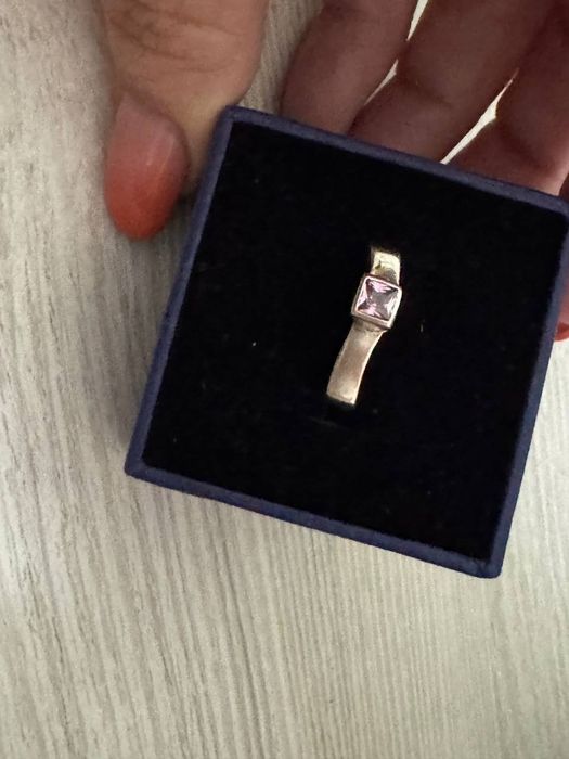 Серебряное кольцо 925, размер примерно 18-19