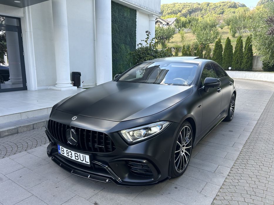 Mercedes-Benz Cls 450 4Matic AMG 2019 Mild-Hibrid 367cp 4Butoane Negru Mat