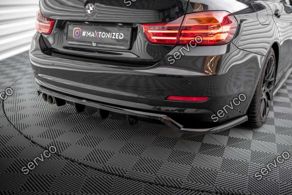 Prelungire splitter bara spate compatibil cu Bmw Seria 4 F36 Gran Coupe 2014-2017 v1 - Maxton Design