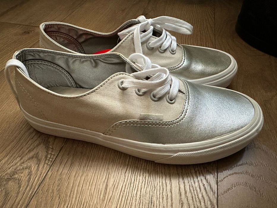 Vans authentic decon argintii-aurii