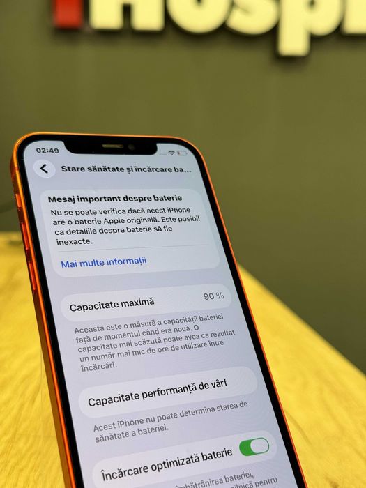 iPhone 12 Red Rosu 64GB 89% Baterie #4026