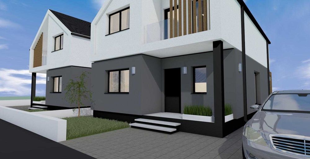 Duplex Modern Nordic  — Construcție 2026