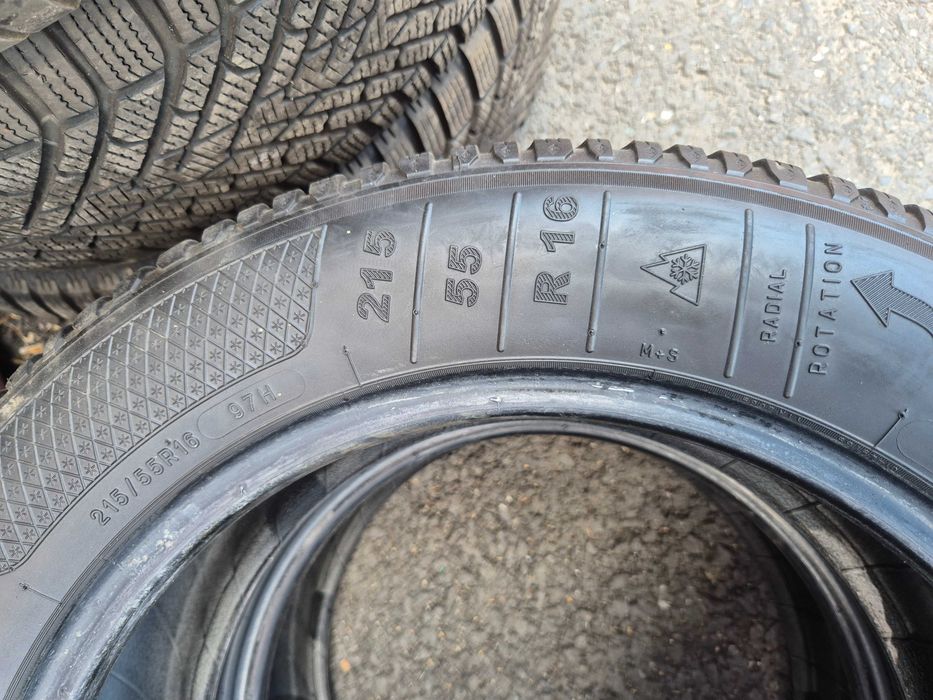 2 Anvelope M+S - 215/55/16 - KLEBER Krisalp HP3 - Stare F BUNA - DOT 2018 !