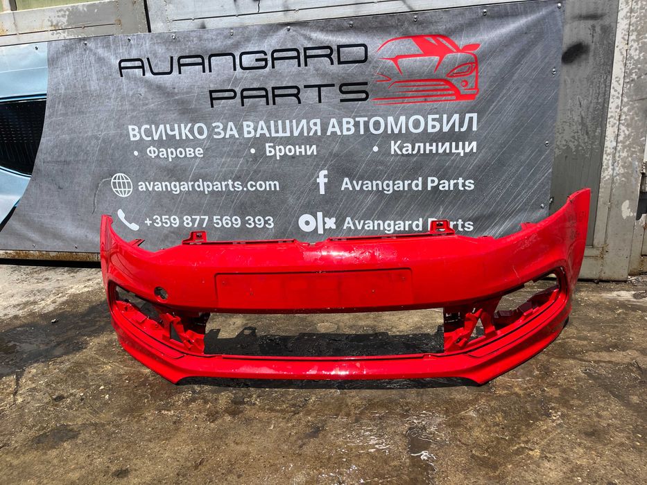 Броня VW Polo 2010 R-line 2бр.