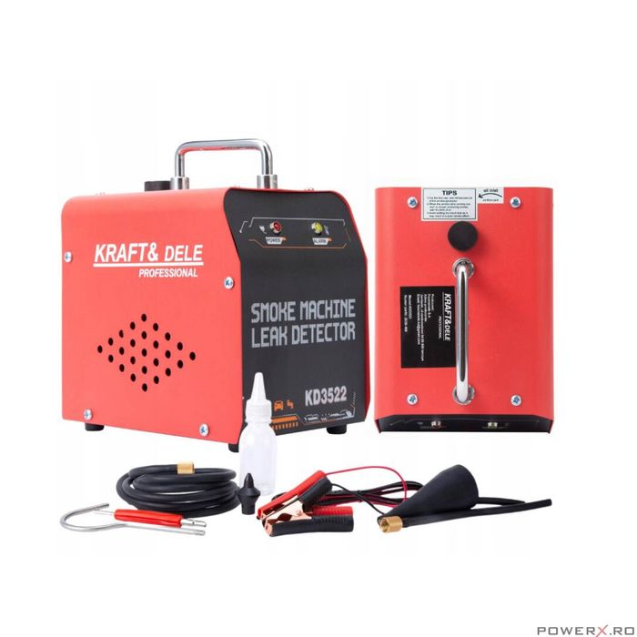 Aparat de fum pentru verificarea scurgerilor in sistemele de 12V