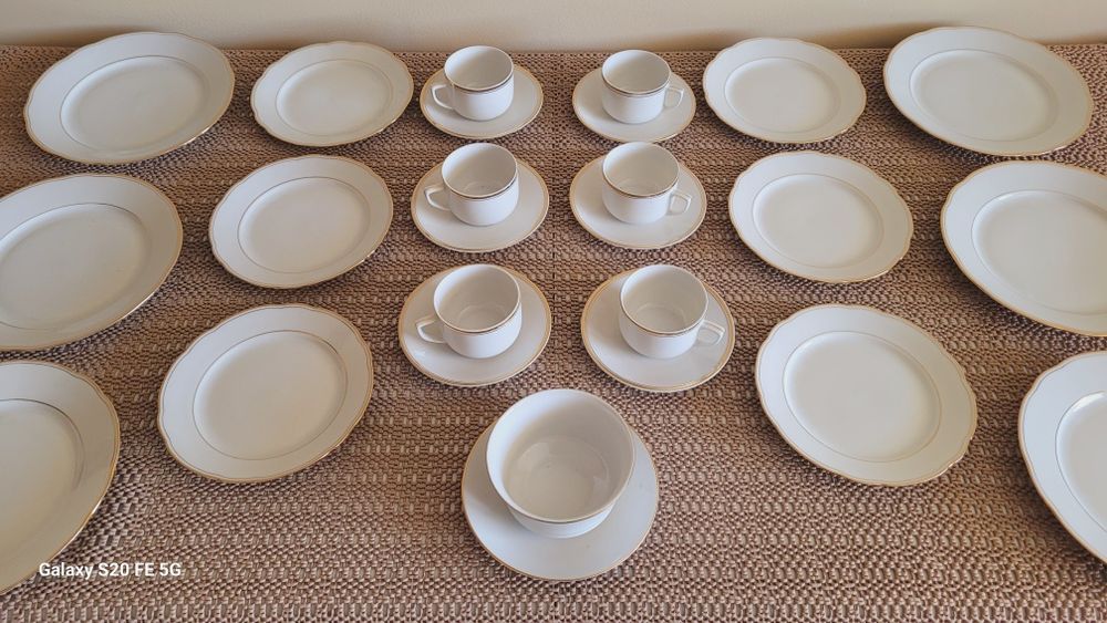 Декоротивен винтидж порцеланов сет за хранене Winterling Bavaria