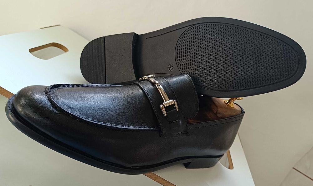 Pantofi loafer 43 bit premium About You NOI piele naturala moale