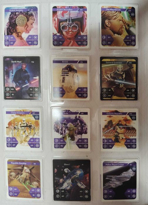 Album Star Wars Complet + 1 cartonaș Vader holografic