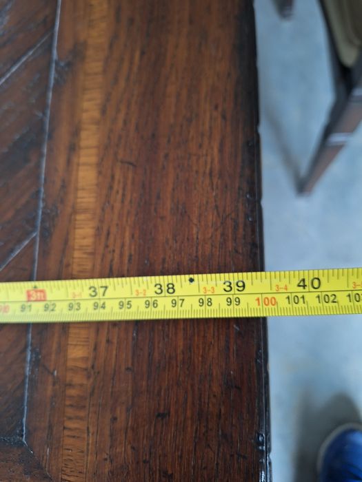 Голяма трапезна Дъбова маса със 6 стола