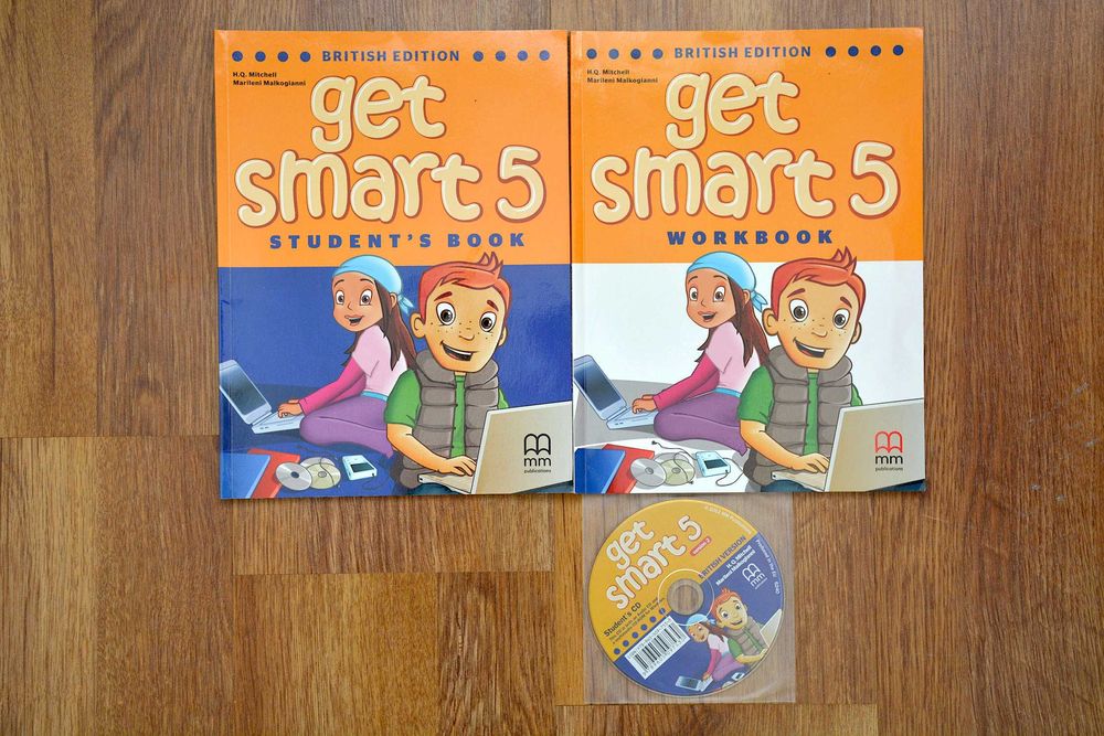 Нови учебници "Get smart-British edition" за 5-ти и 6-ти клас.
