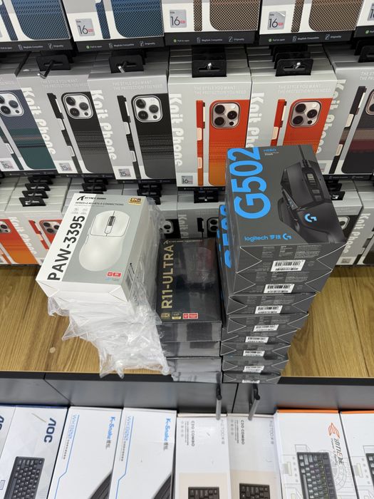 Logitech Attack Shark K-Snake mouse mishka