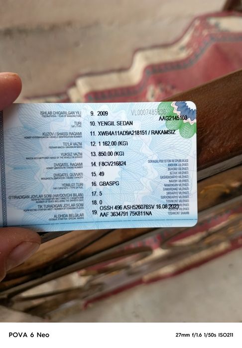 Матиз Daewoo termez