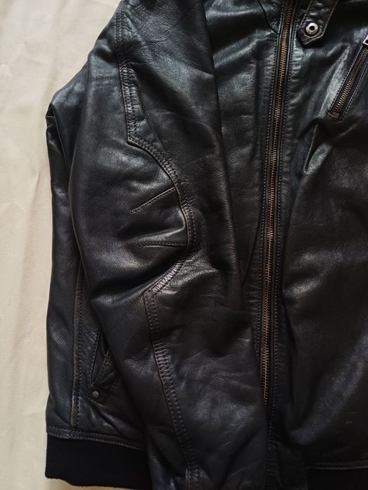 Кожная курта. Куплено в Лондоне.