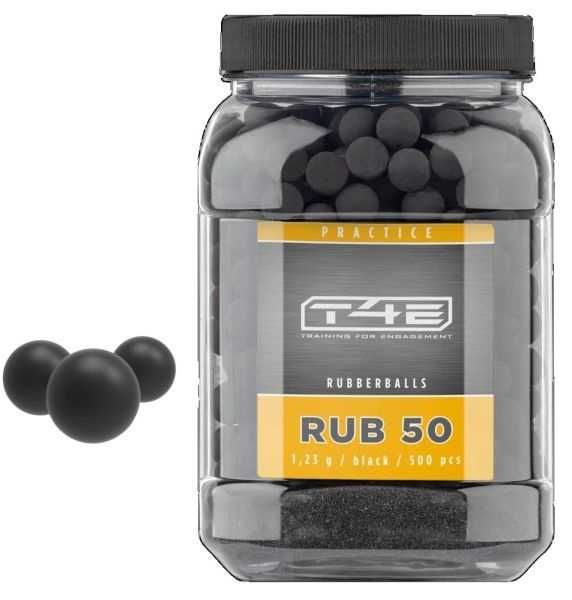 Bile de cauciuc Umarex T4E Practice RUB 50 1,23gr 500buc airsoft