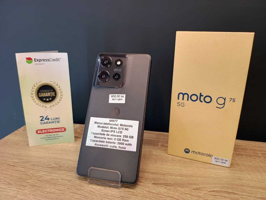(AG51) Motorola Moto G75 5G b6677 - Garantie 2 ani!