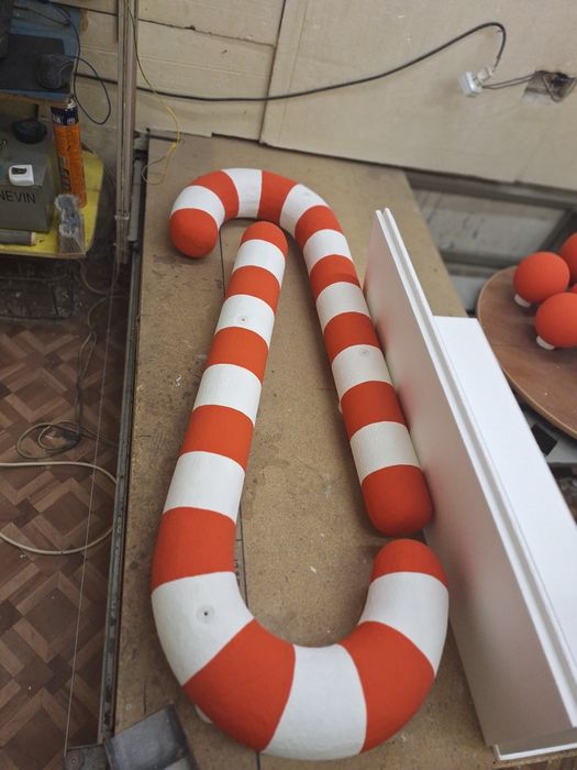 Украшения из пенопласта для праздников