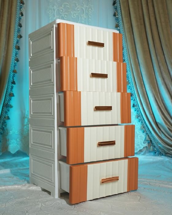 В наличии 5 ти этажный органайзер комод в 3 х расцветках. Качество отл