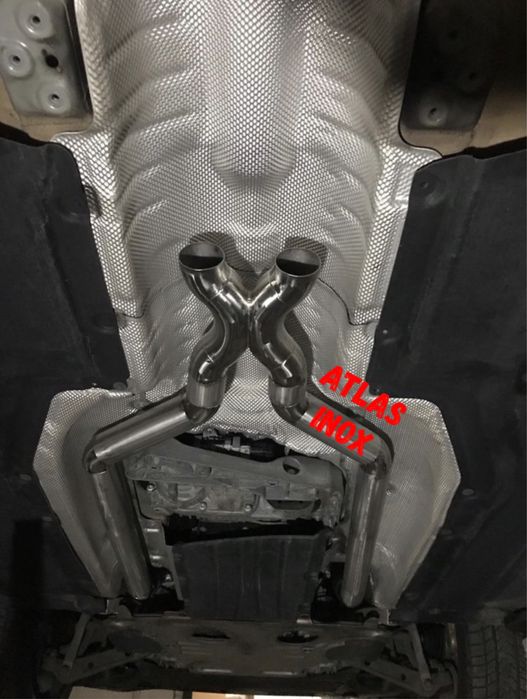 Inox AISI 304 teava evacuare auto 63 mm