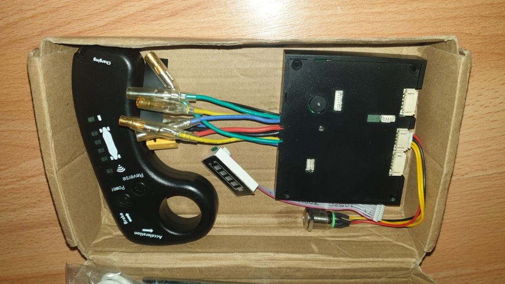 Vand ESC controller DUAL Skateboard cu telecomanda