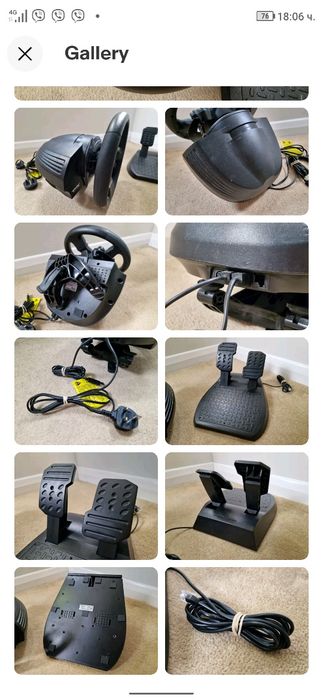 Висок клас Технически нов  Геймърски Волан Thrustmaster TMX / TMX Pro