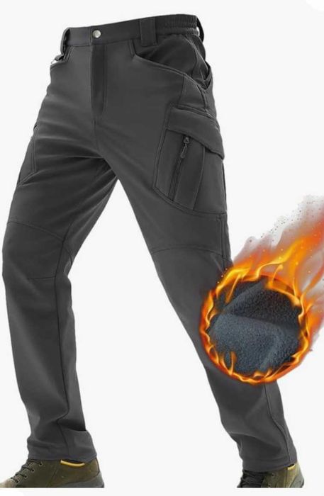 Мъжки панталони с вата ,Водонепромукаема материя  до 4ХЛ