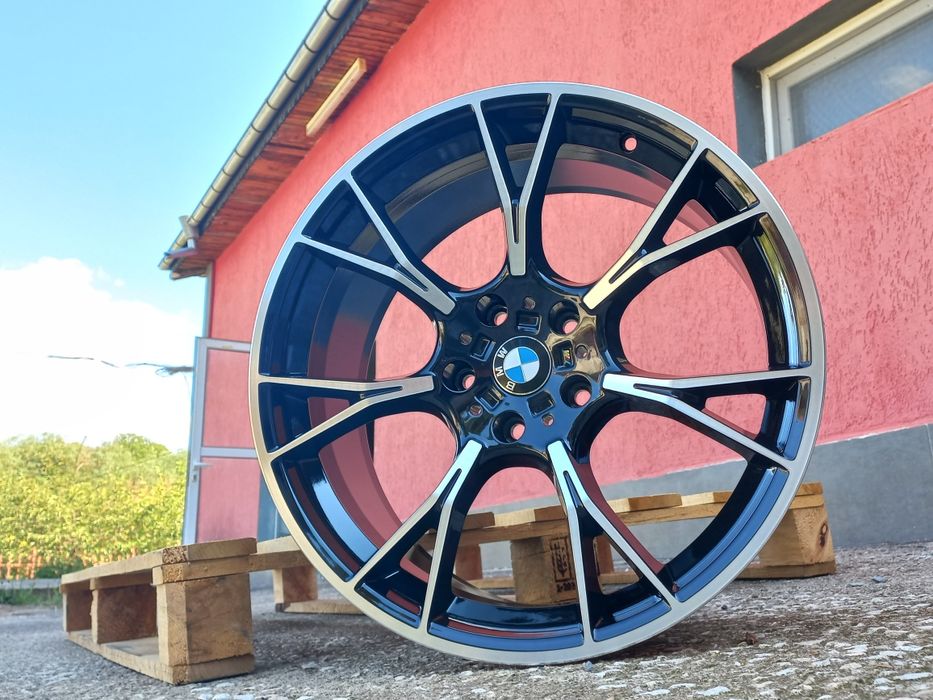 19.Bmw 5x120 Style 789M.Bicolour Jet Black Diamond cut.1 3 4 5 6 7 Er.