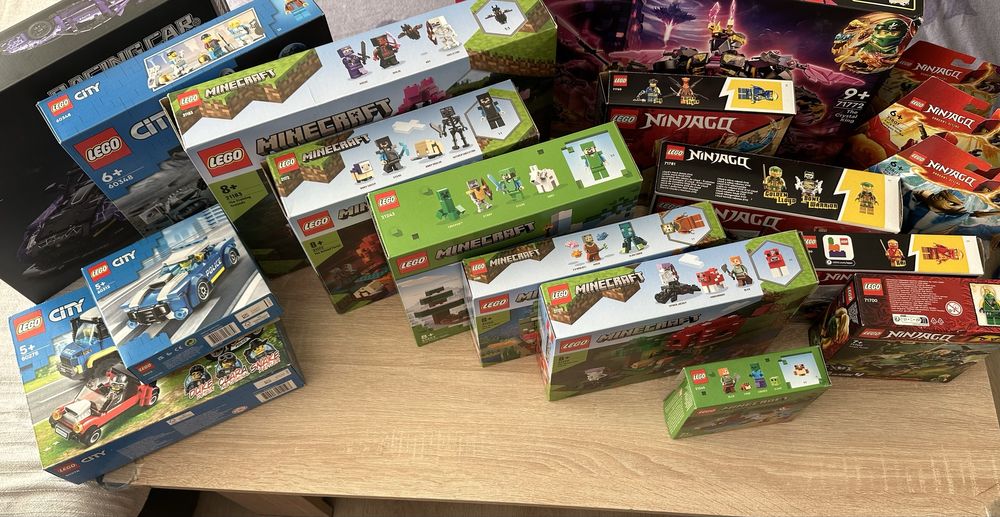 Lego Minecraft Ninjago City Technic McLaren с дистанционно