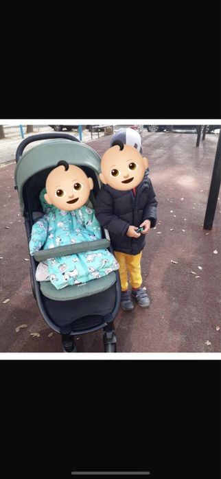 Детский стульчик и коляска