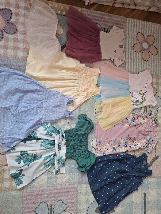 Рокли сет за момиче 4-5 години