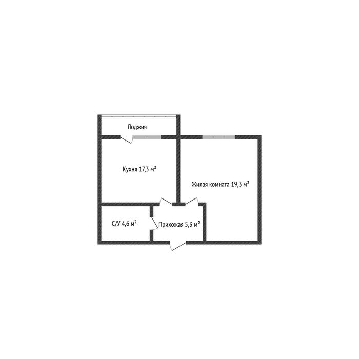 Продажа 1-комнатной квартиры