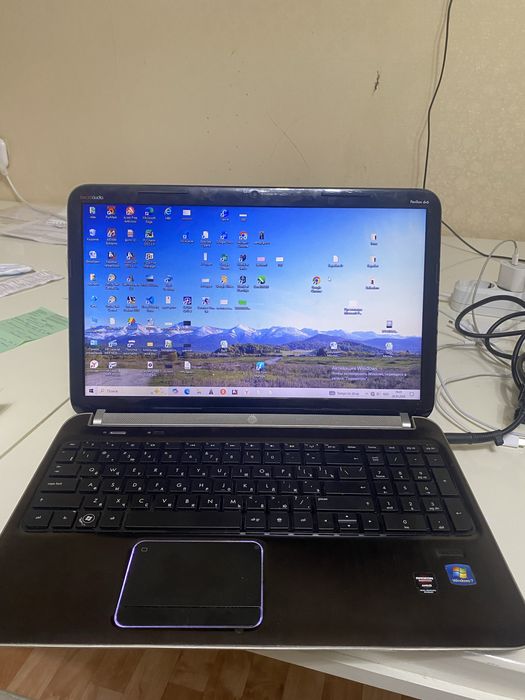 Продам ноутбук hp Pavilion dv6 состояние средний