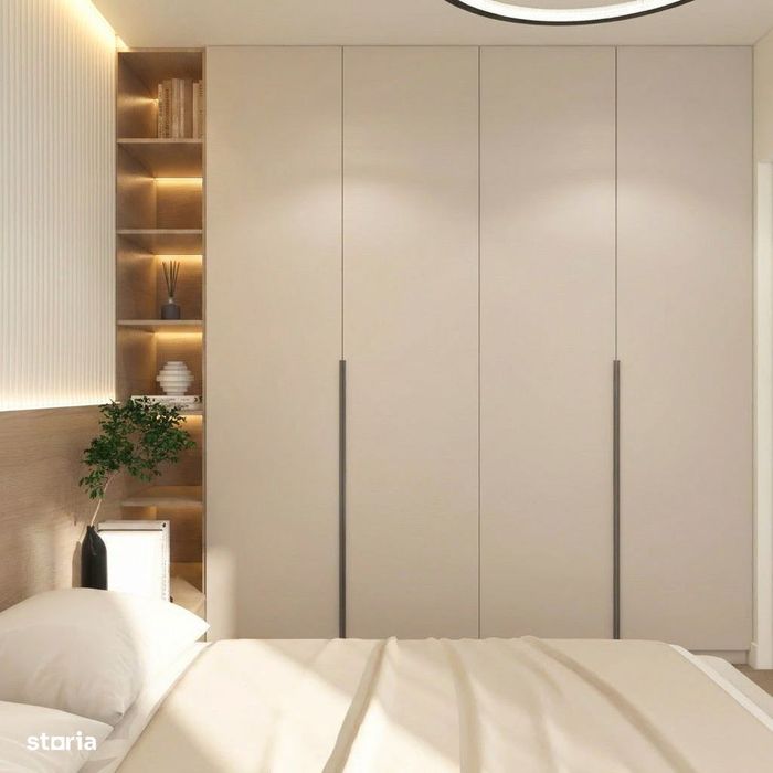 Apartament 2 camere, ansamblu cu paza - spatii verzi, parc privat — fotografia 3