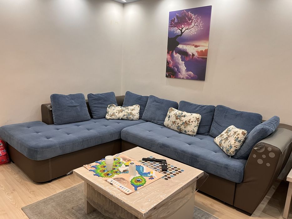 Голям диван с леки забележки