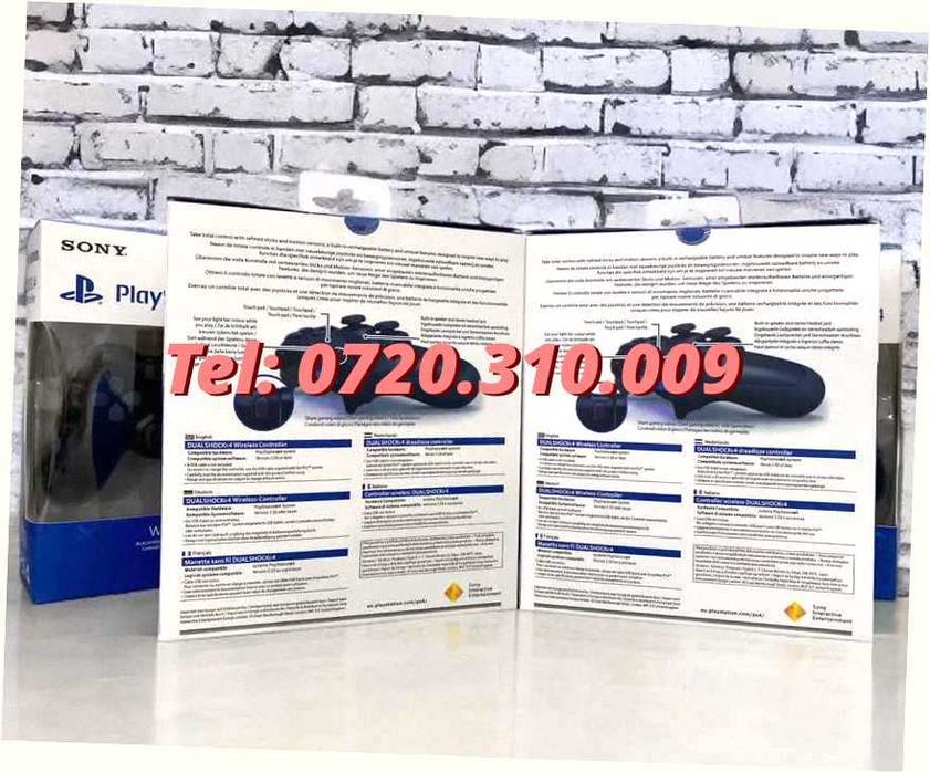 Controller Maneta Ps 4 Wireless Ps4  Ps5 Nou Sigilat Controler