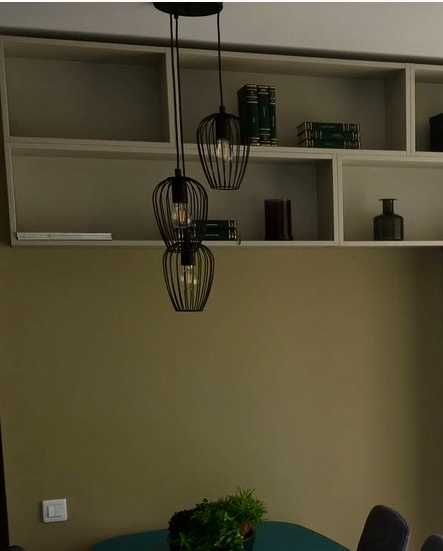 Veioze decorative - mică și mare (set) + plafonieră