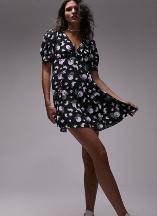 ZARA LeGer TopShop рокля с гол гръб изрязана  черна