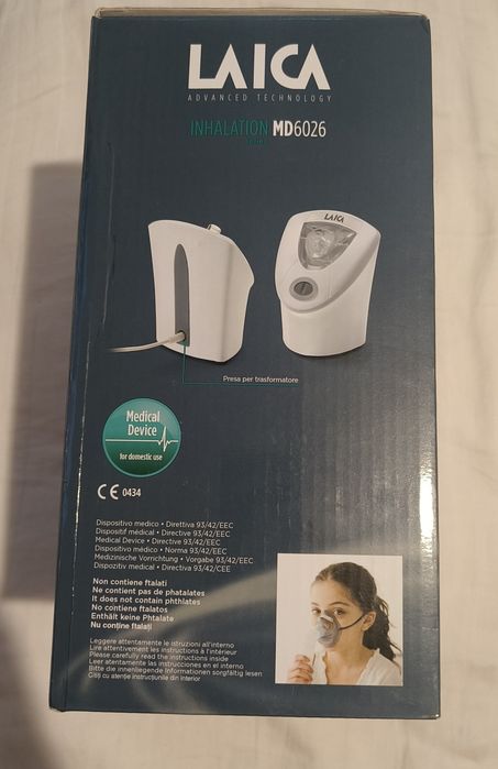 Aparat aerosoli cu ultrasunete Laica MD6026