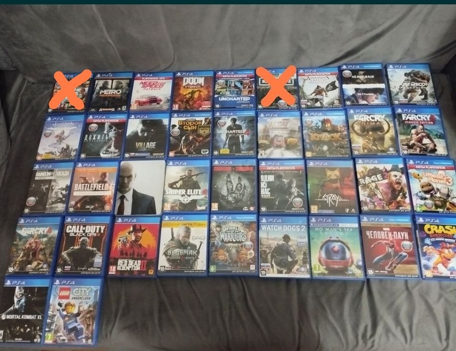 Диски с играми. Для ps4 ,ps5. Цены: в описании!!!