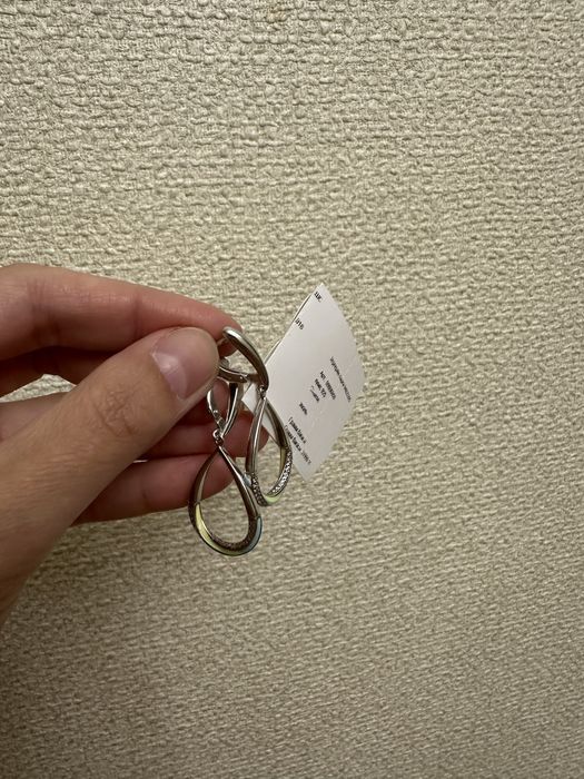 Сережки серебрянные .