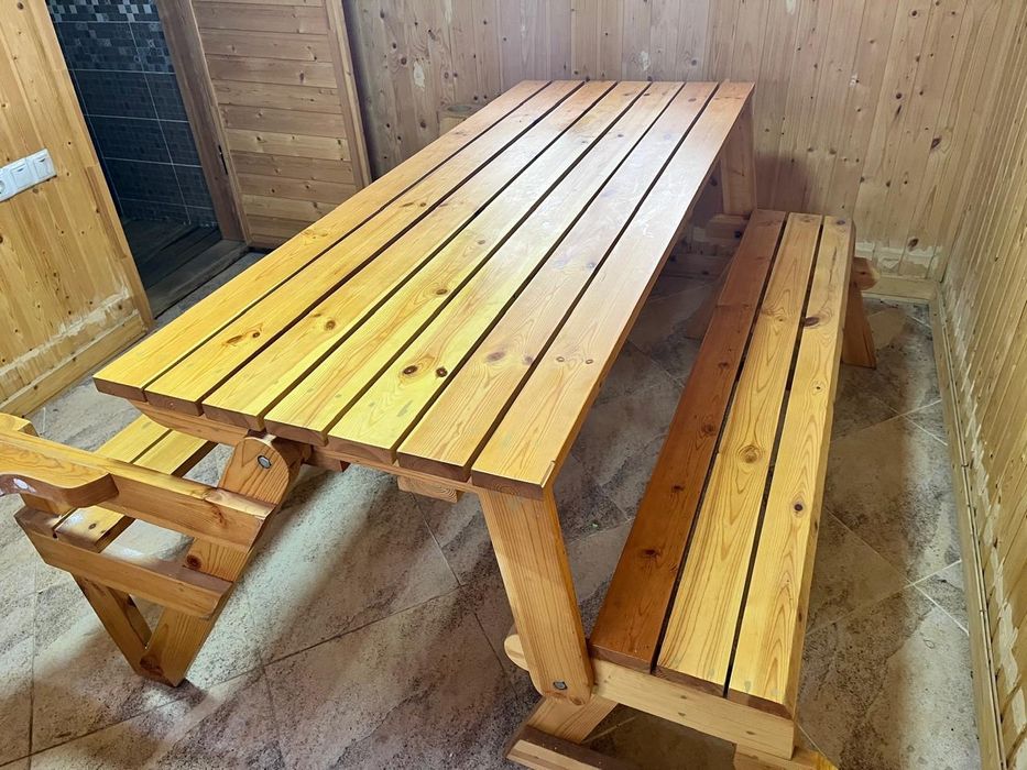 Стол скамейка трансформер