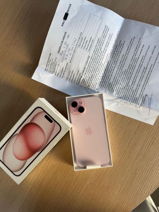 Iphone 15 roz 128GB