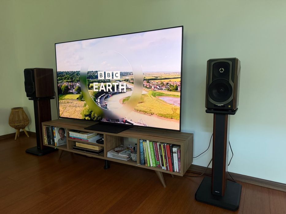 TV TCL 65C79K (garantie sept 2030) & 2 boxe S200MK3 (+stativele)