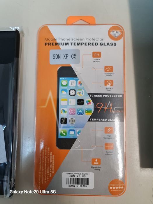 Folie sticla și husă Sony Xperia C5