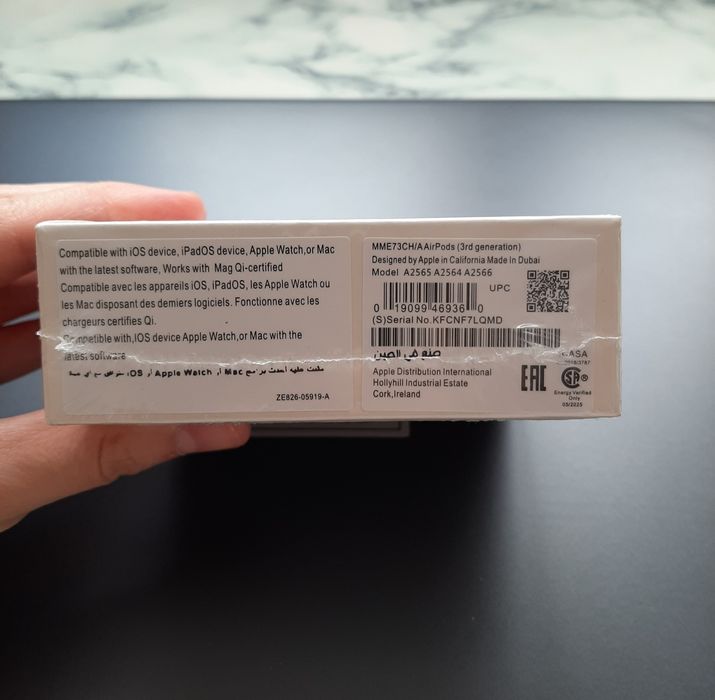 Airpods 3 (3rd generation), новый продаю