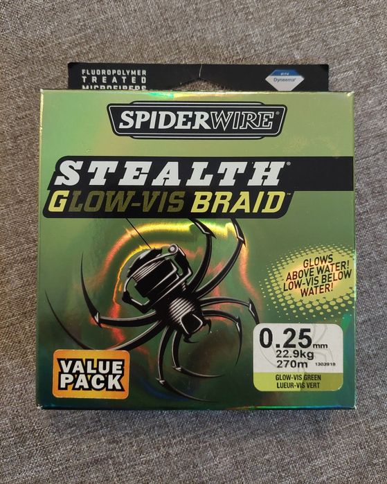 Плетено влакно Spider Wire Stealth 270 м. - 0.25 мм. / USA