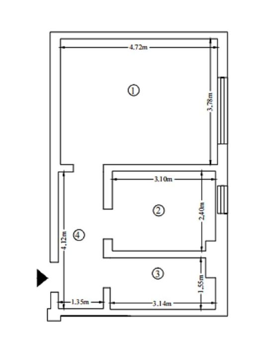 Apartament 1 camera | 35.5 mp | zona Bucium COMISION 0%