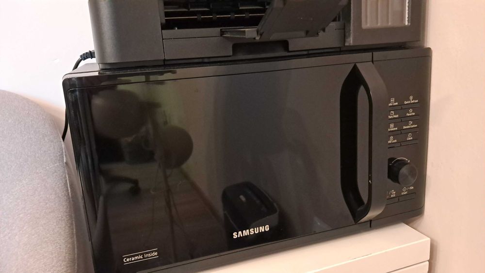 Cuptor microunde Samsung MS23K3515AK/OL, 23 l, 800 W, garantie