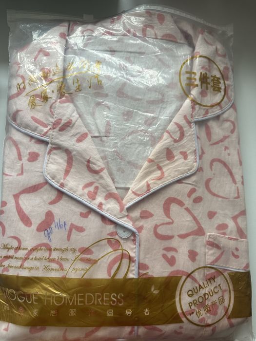 Женская пижама тройка